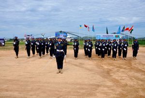 의장대는 부니아, 오리엔탈에서 UN 메달 수여 퍼레이드를 진행했으며, 콩고 민주 공화국에서 방글라데시 UN 평화 유지군에 의해 진행되었다.