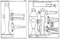초기 내시경인 보치니의 "Lichtleiter" 그림