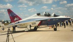 1997년 MAKS에서 Yak-130