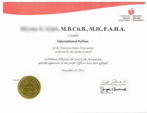 미국심장협회 펠로우십