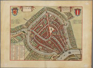 1650년 하우다 시 중심부, Joan Blaeu