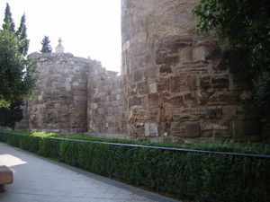 사라고사의 로마 성벽 유적