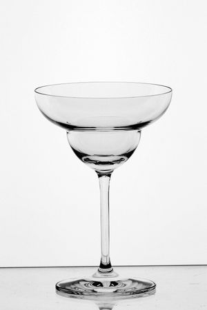 전통적인 마가리타 잔