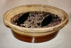 로리에 생잎을 사용한 테린