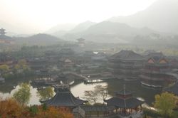 헝뎬 월드 스튜디오, 드라마의 주요 촬영지