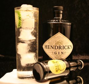 헨드릭스 진과 펜티만스 토닉 워터로 만든 진 토닉
