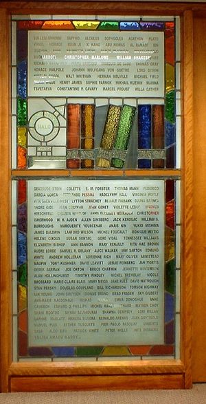 에칭된 유리와 스테인드글라스 기념 창문 (c. 2006)