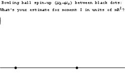 볼의 움직임 측면도: 볼은 레인의 오일 부분과 처음 접촉한 후 미끄러지지만, 결국 레인의 건조한 부분에서 완전한 트랙션을 얻으면서 롤 단계로 들어간다. 측면 회전과 훅은 그림으로 나타나지 않았다.