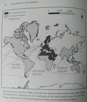 CFR 기획자들의 "거대 지역", 1940년 10월
