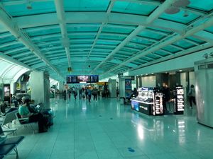 산투스 두몬트 공항 탑승