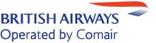 영국항공과의 프랜차이즈 계약 하에 컴에어에서 사용된 로고