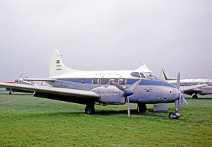 1967년 수단 항공의 드 해빌랜드 도브