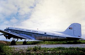 1971년 수단 항공의 더글러스 C-47B