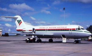 VH-FKG RMA 호리 밀러 서호주 항공 도색으로 퍼스에서