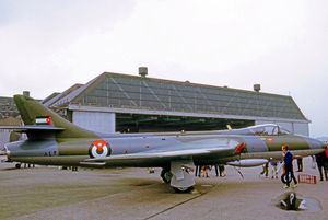 1971년 요르단 공군 헌터 F.73