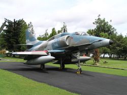 인도네시아 공군의 A-4E기관포는 이스라엘 공군 시대에 DEFA 30mm 기관포로 교체되었다