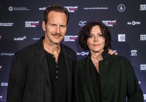 남편 패트릭 윌슨과 함께 (2023)