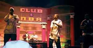 레드맨(왼쪽)은 메소드 맨(가운데)과 두 개의 정규 앨범을, 에릭 설먼(오른쪽)과는 Def Squad의 멤버로 협력했다.