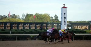 2013년 아칸소 더비 결승선