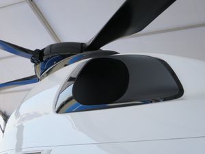 H160 로터 허브 및 배기구