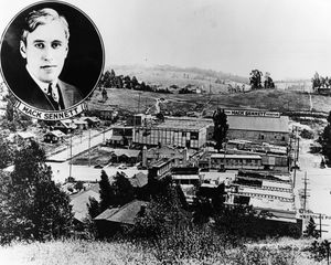 1915년의 맥 세네트 키스톤 스튜디오