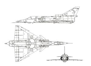 IAI 크피르 C2 삼면도