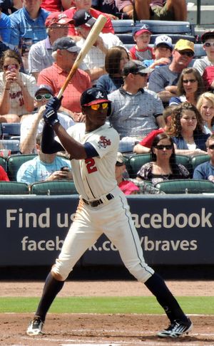 2013년 애틀랜타 브레이브스 시절의 업튼