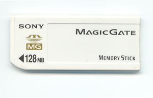 매직게이트가 탑재된 소니 메모리 스틱