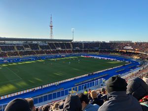 2020년 2월 레체와 SPAL의 세리에 A 경기 중 비아 델 마레 경기장