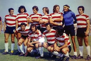 1975년 프리메라 디비시온에서 4위로 좋은 성적을 거둔 팀