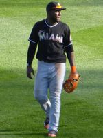 마이애미 말린스 시절(2014년 6월 6일)