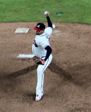 2018년 9월 18일 애틀랜타 브레이브스 시절