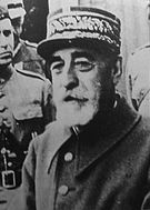 프랑스군의 폴란드 군사 작전의 총책임자인 루이스 파우리.