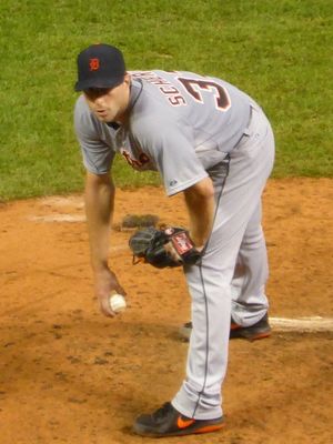 디트로이트 타이거스 시절 (2014년 9월 4일)