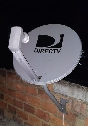 DirecTV WNC SF6 Gray HD 2-LNB "Round" 위성 안테나, 라틴 아메리카와 카리브해에서만 사용