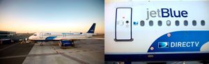 제트블루 기내의 다이렉TV