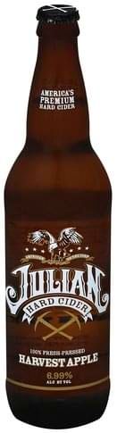 병에 담긴 미국의 수제 하드 사이다