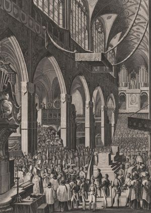 1836년 보헤미아 여왕으로 즉위한 마리아 안나