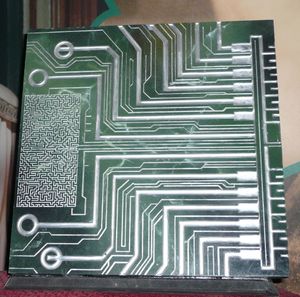 닥터 후 체험에서 전시된 회로 소품