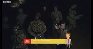 논란이 된 배너