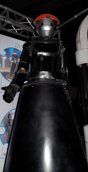 닥터 후 체험전에서 전시된 '앤드로이드'.