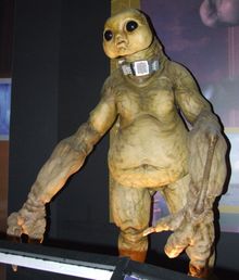 닥터 후 체험에서 슬리딘의 모습