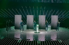 2011년 5월 14일 독일 뒤셀도르프에서 열린 유로비전 송 콘테스트 2011 결선에서 공연하는 블루