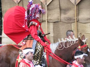 이즈모이와히 신사의 야부사메 축제