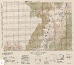 관산 지역이 포함된 지도 (1944)