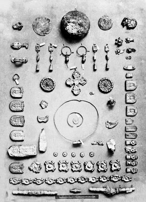 헝가리 오조라-토티푸스타에서 발견된 아바르 유물