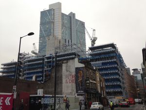 2015년 재건축 중인 사우스 쇼어디치