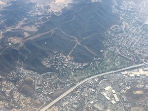 사우전드오크스 조감도, 남쪽 방향