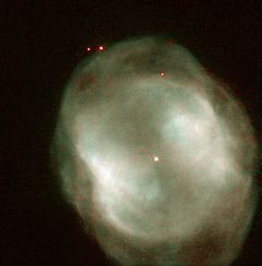 행성상 성운 NGC 3195.