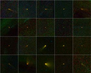 NEOWISE(동면 전) 동안 발견된 혜성들